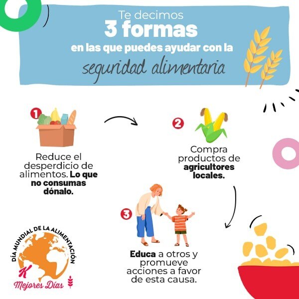 Te decimos 3 formas en las que puedes ayudar con la seguidad alimentaria Te decimos 3 formas en las que puedes ayudar con la seguidad alimentaria