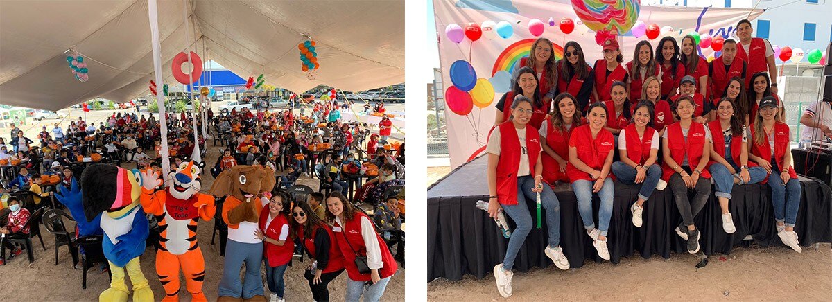 Evento del Día del Niño con H-E-B y Grupo Lala en México Evento del Día del Niño con H-E-B y Grupo Lala en México